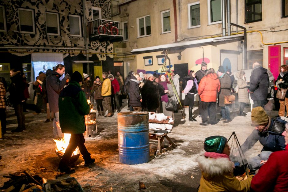 Kiemo galerijoje – viešas menininko V. Jako gimtadienis