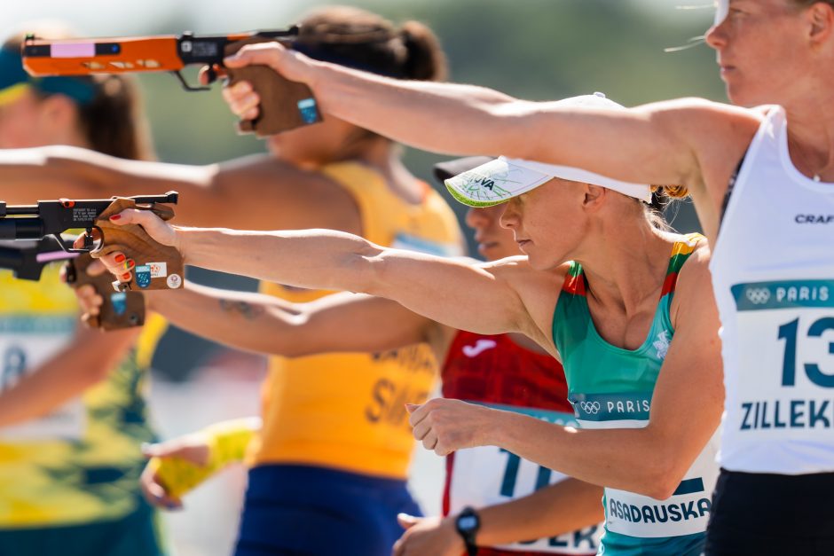 L. Asadauskaitė-Zadneprovskienė pateko į olimpinį finalą  