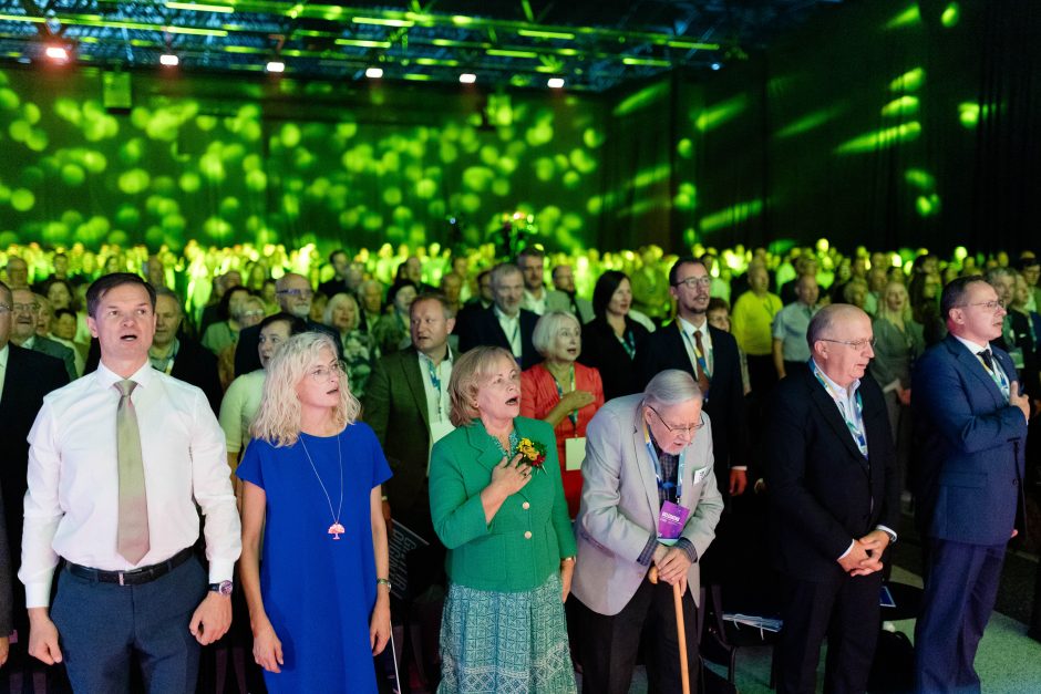 G. Landsbergis konservatorių suvažiavime: lunatizmo eroje išaušo Chamo era