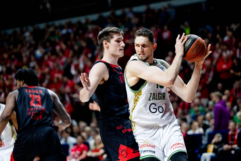 „Betsafe-LKL“ rungtynės: Vilniaus „Rytas“ – Kauno „Žalgiris“