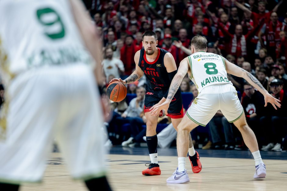 „Betsafe-LKL“ rungtynės: Vilniaus „Rytas“ – Kauno „Žalgiris“