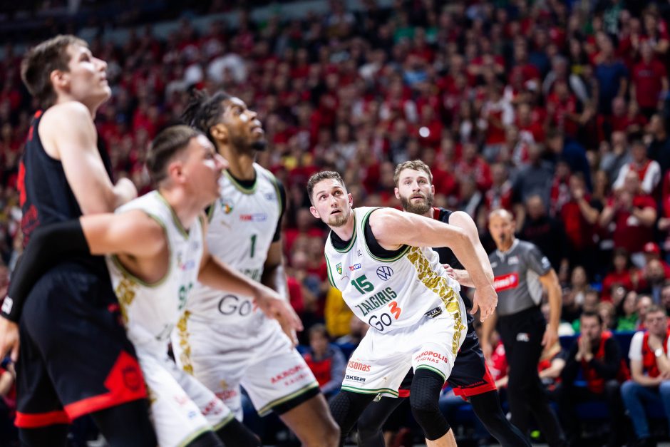 „Betsafe-LKL“ rungtynės: Vilniaus „Rytas“ – Kauno „Žalgiris“