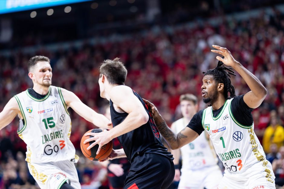 „Betsafe-LKL“ rungtynės: Vilniaus „Rytas“ – Kauno „Žalgiris“