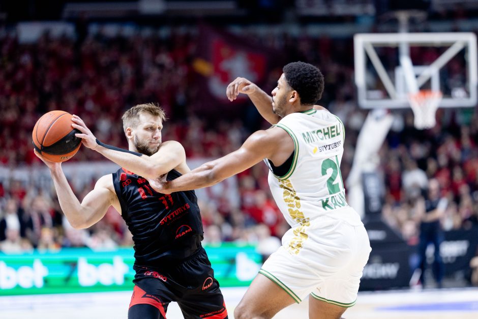 „Betsafe-LKL“ rungtynės: Vilniaus „Rytas“ – Kauno „Žalgiris“