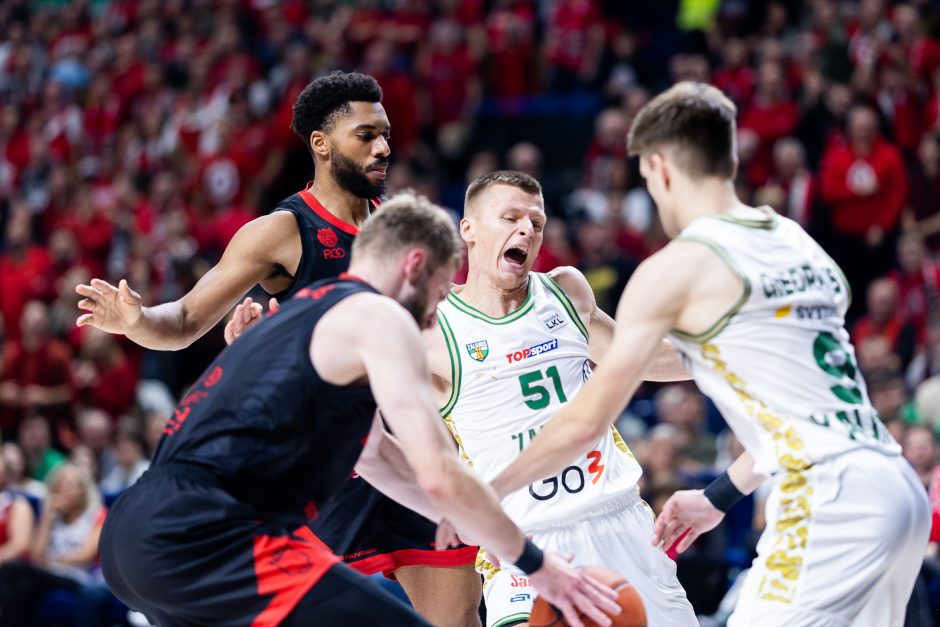 „Betsafe-LKL“ rungtynės: Vilniaus „Rytas“ – Kauno „Žalgiris“