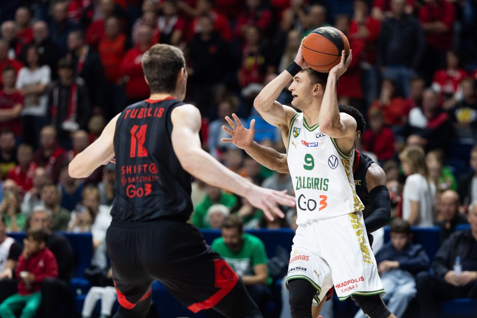 „Betsafe-LKL“ rungtynės: Vilniaus „Rytas“ – Kauno „Žalgiris“