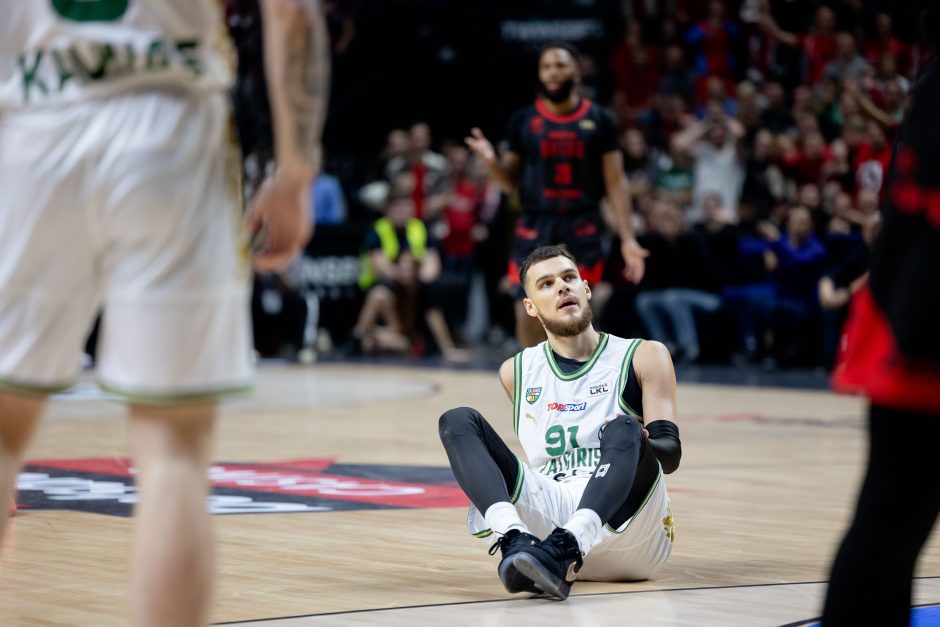 „Betsafe-LKL“ rungtynės: Vilniaus „Rytas“ – Kauno „Žalgiris“