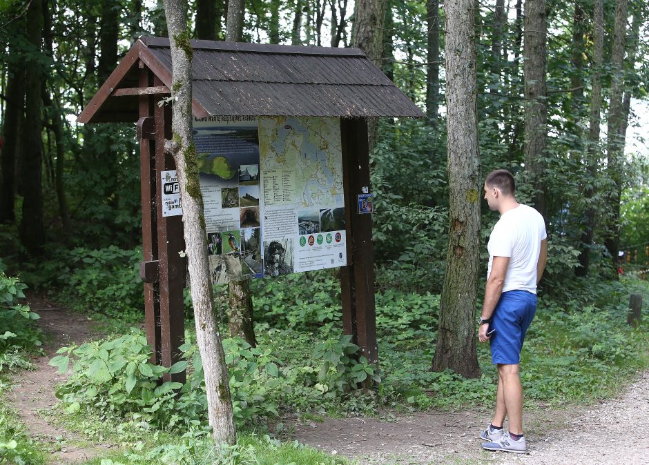 Žiegždrių geologiniame take – 100 varpelių Lietuvai