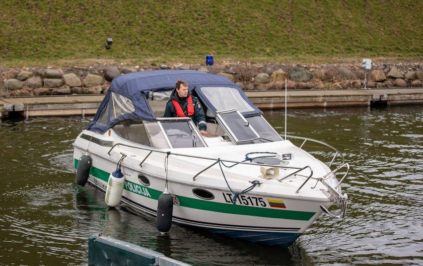 Pakrikštyti trys nauji uosto policijos laivai