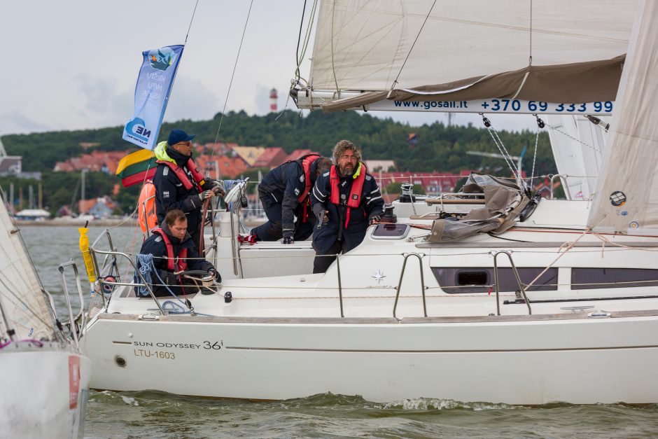 „Kuršių marių regata“ artėja finišo link