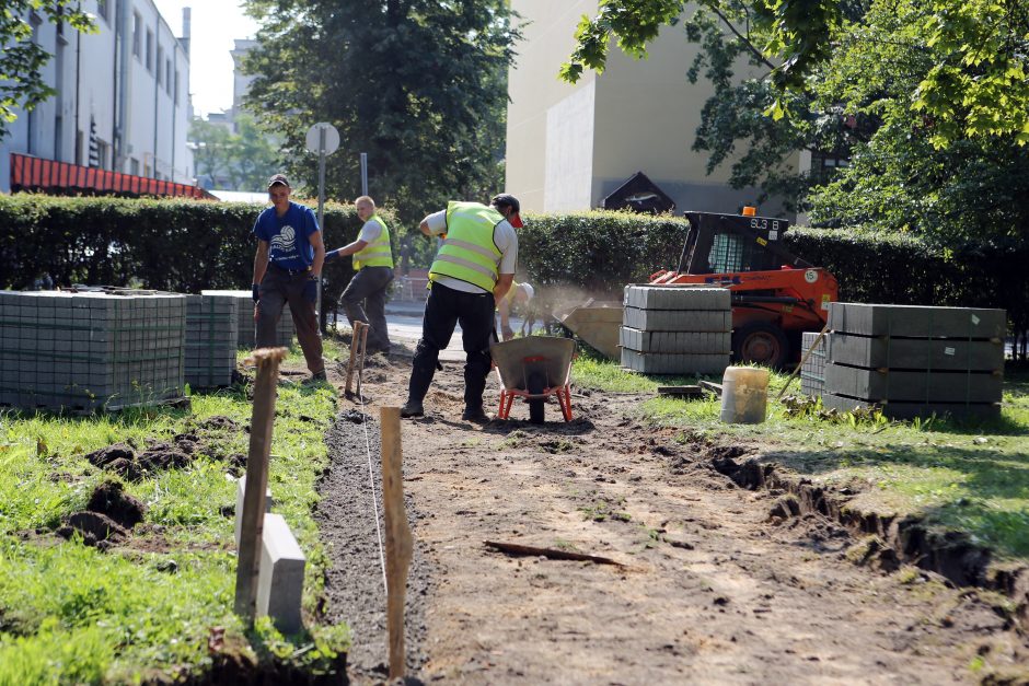 Uostamiesčio skulptūrų parke – pokyčiai