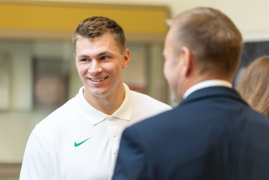 Į Paryžiaus olimpines žaidynes išlydėti Lietuvos sportininkai