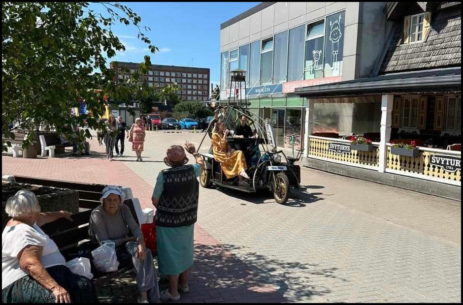 Dėmesio centre – muzikuojantis dviratis: greitai pasirodys ir žinomi atlikėjai