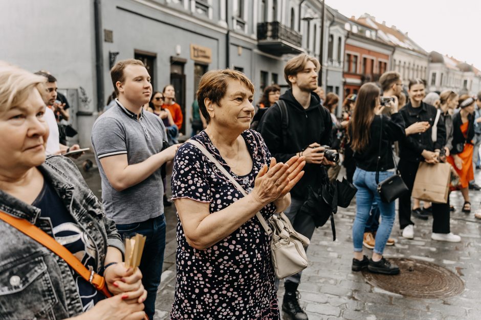 Kaune nuskambėjo Gatvės muzikos diena: liūtis žiūrovams – ne kliūtis