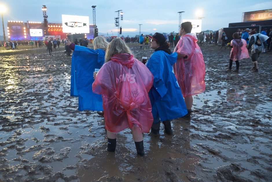 Vokietijoje per roko festivalį nuo žaibo smūgio nukentėjo per 50 žmonių