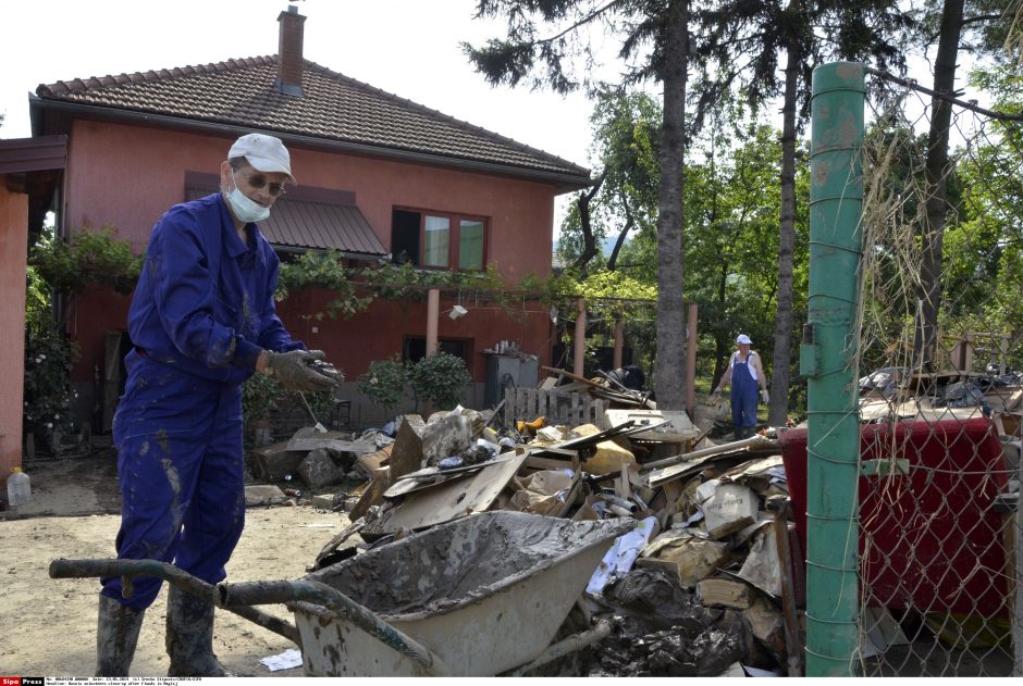 Lietuvių gelbėtojus Balkanuose pasitiko šiurpūs vaizdai