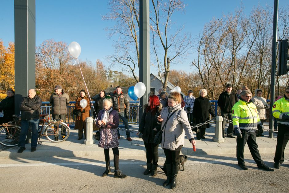 Ilgai laukta akimirka: Kaune atidarytas Panemunės tiltas