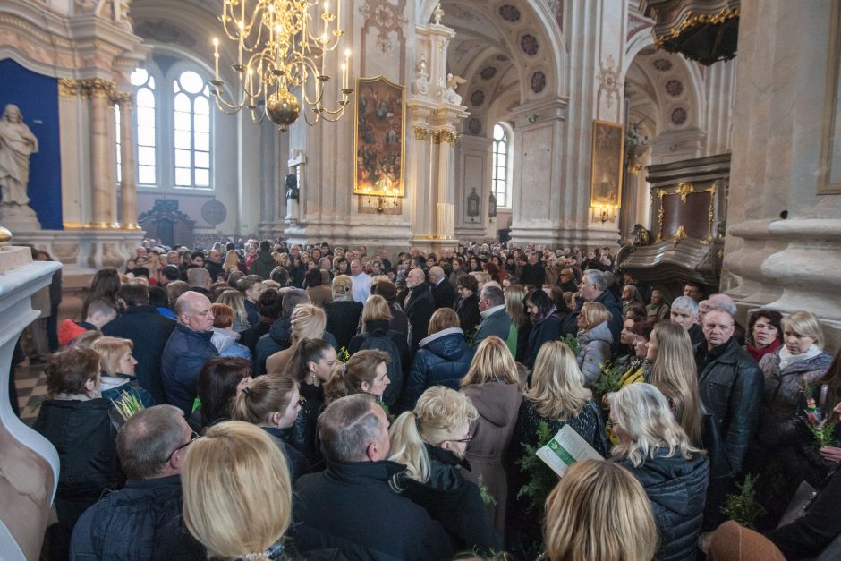 Katalikai švenčia Verbų sekmadienį 