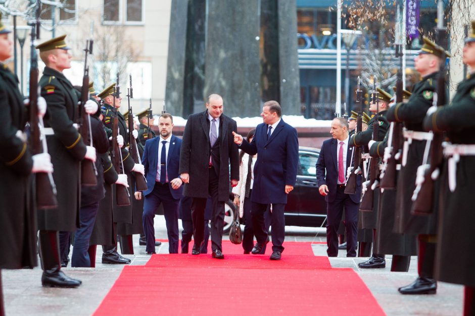 Lietuva ir Gruzija norėtų sustiprinti ekonominius ryšius