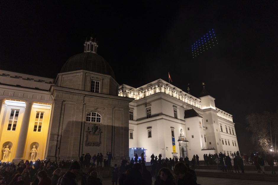 Paramos renginyje esami ir buvę šalies vadovai kvietė aukoti Ukrainai