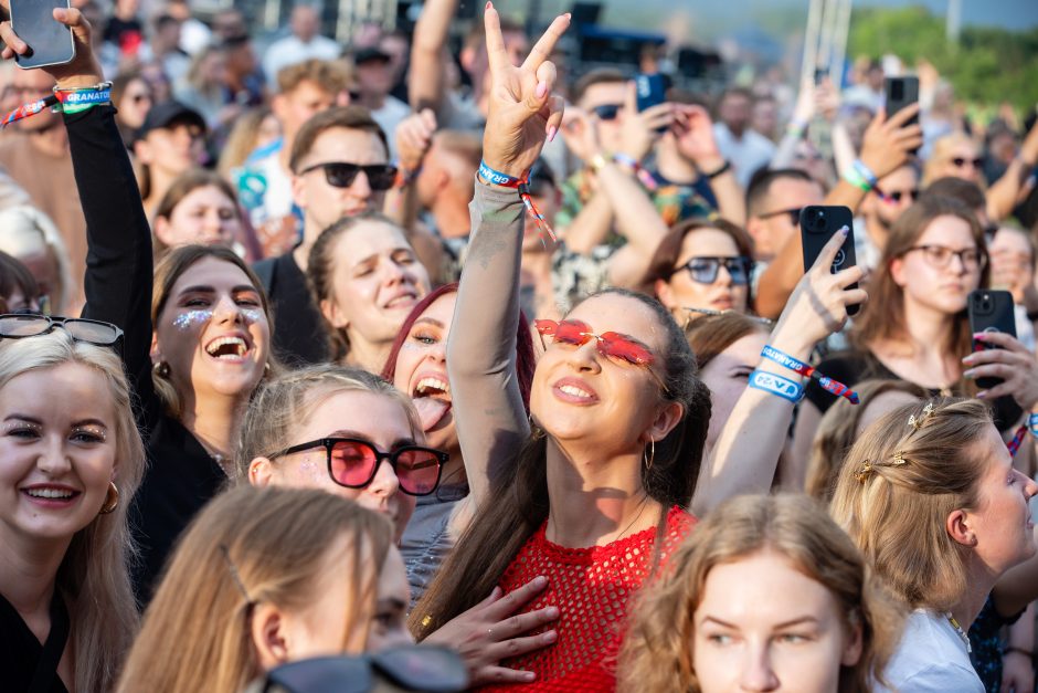 Muzikos festivalio „Granatos Live 2024“ pirmoji diena