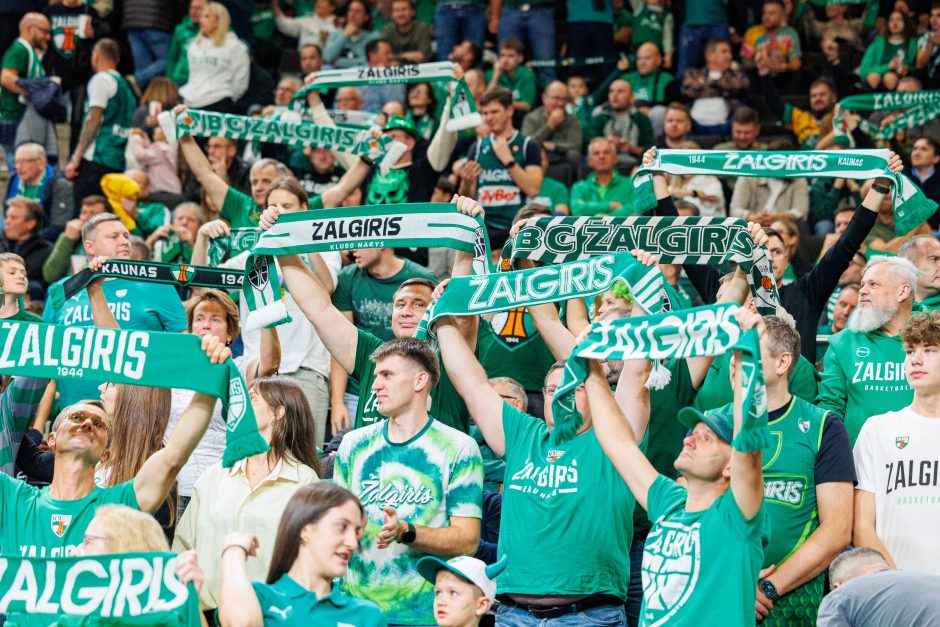 Eurolyga: Kauno „Žalgiris“ – Tel Avivo „Maccabi“ (78:63)