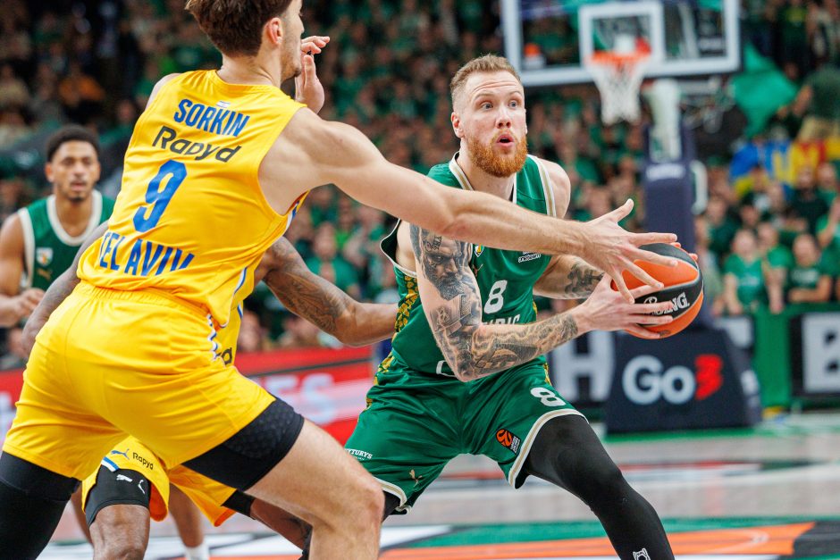 Eurolyga: Kauno „Žalgiris“ – Tel Avivo „Maccabi“ (78:63)