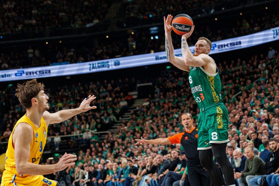 Eurolyga: Kauno „Žalgiris“ – Tel Avivo „Maccabi“ (78:63)