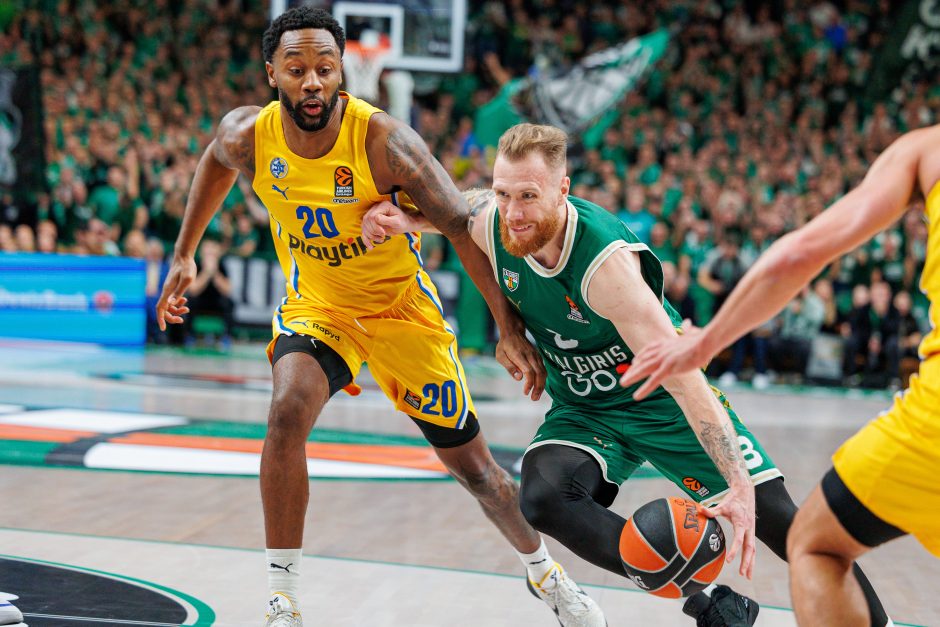 Eurolyga: Kauno „Žalgiris“ – Tel Avivo „Maccabi“ (78:63)