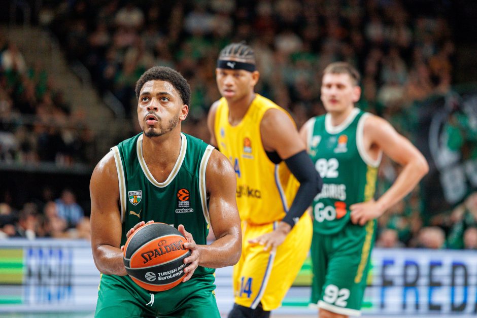 Eurolyga: Kauno „Žalgiris“ – Tel Avivo „Maccabi“ (78:63)