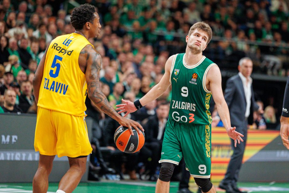 Eurolyga: Kauno „Žalgiris“ – Tel Avivo „Maccabi“ (78:63)