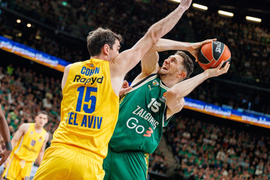 Eurolyga: Kauno „Žalgiris“ – Tel Avivo „Maccabi“ (78:63)