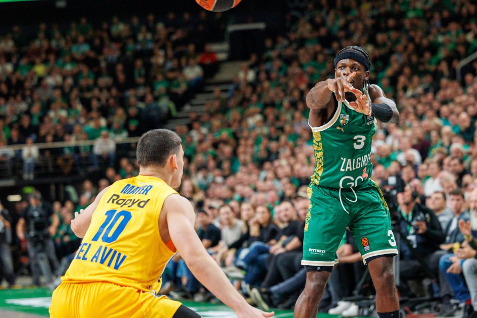 Eurolyga: Kauno „Žalgiris“ – Tel Avivo „Maccabi“ (78:63)