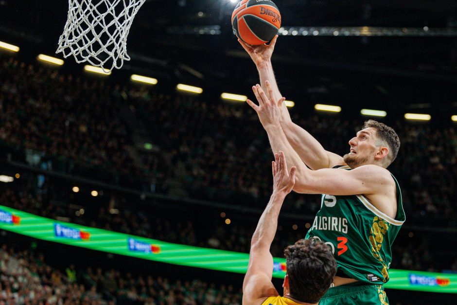 Eurolyga: Kauno „Žalgiris“ – Tel Avivo „Maccabi“ (78:63)