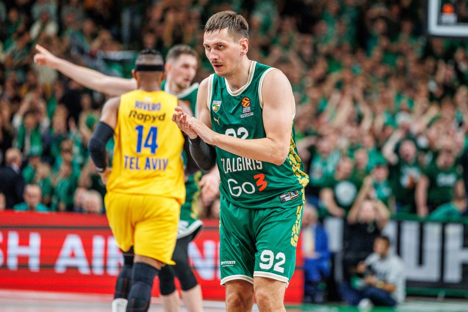 Eurolyga: Kauno „Žalgiris“ – Tel Avivo „Maccabi“ (78:63)