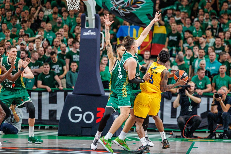 Eurolyga: Kauno „Žalgiris“ – Tel Avivo „Maccabi“ (78:63)