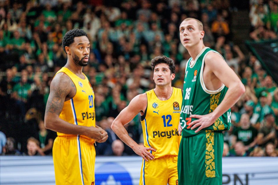 Eurolyga: Kauno „Žalgiris“ – Tel Avivo „Maccabi“ (78:63)