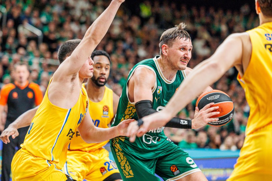 Eurolyga: Kauno „Žalgiris“ – Tel Avivo „Maccabi“ (78:63)