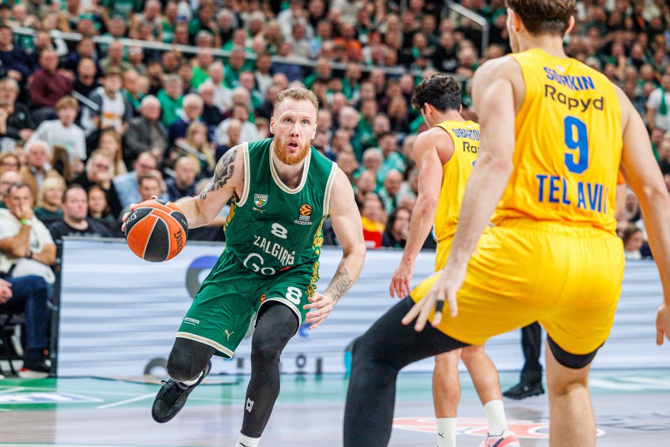 Eurolyga: Kauno „Žalgiris“ – Tel Avivo „Maccabi“ (78:63)