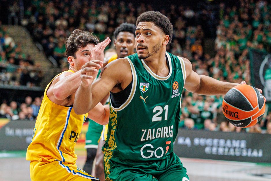 Eurolyga: Kauno „Žalgiris“ – Tel Avivo „Maccabi“ (78:63)