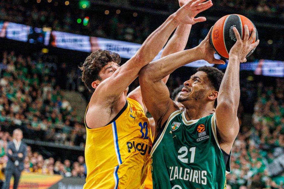 Eurolyga: Kauno „Žalgiris“ – Tel Avivo „Maccabi“ (78:63)