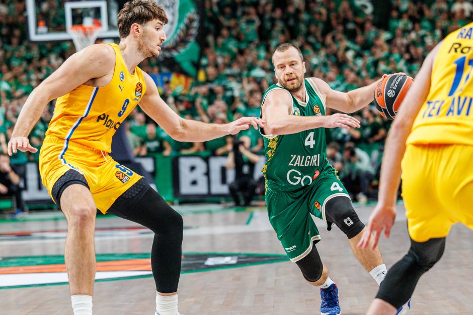 Eurolyga: Kauno „Žalgiris“ – Tel Avivo „Maccabi“ (78:63)