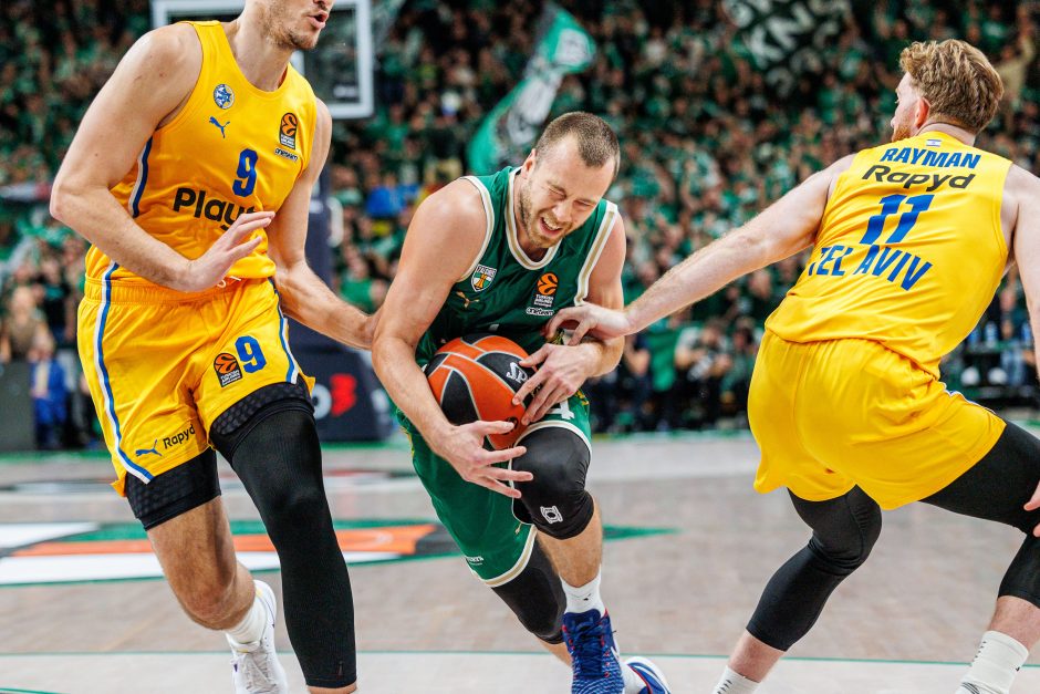 Eurolyga: Kauno „Žalgiris“ – Tel Avivo „Maccabi“ (78:63)