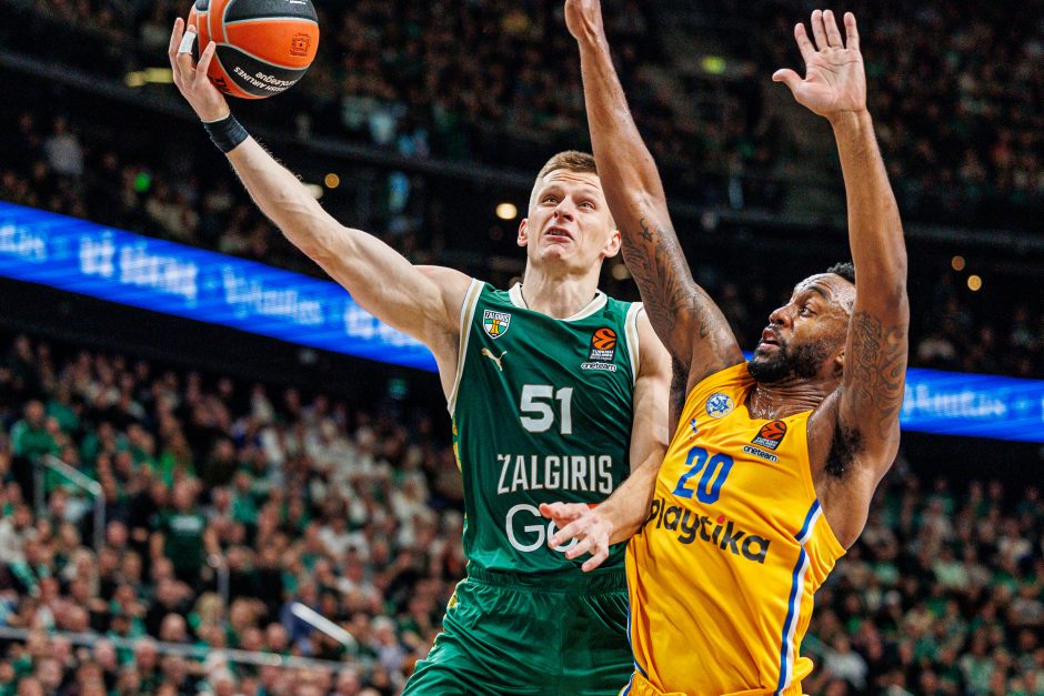 Eurolyga: Kauno „Žalgiris“ – Tel Avivo „Maccabi“ (78:63)