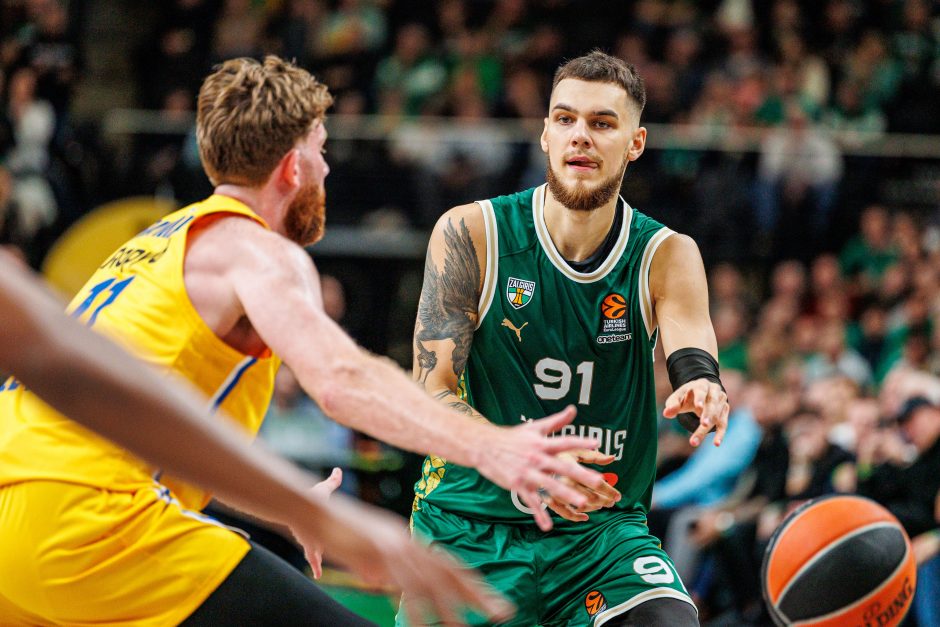 Eurolyga: Kauno „Žalgiris“ – Tel Avivo „Maccabi“ (78:63)