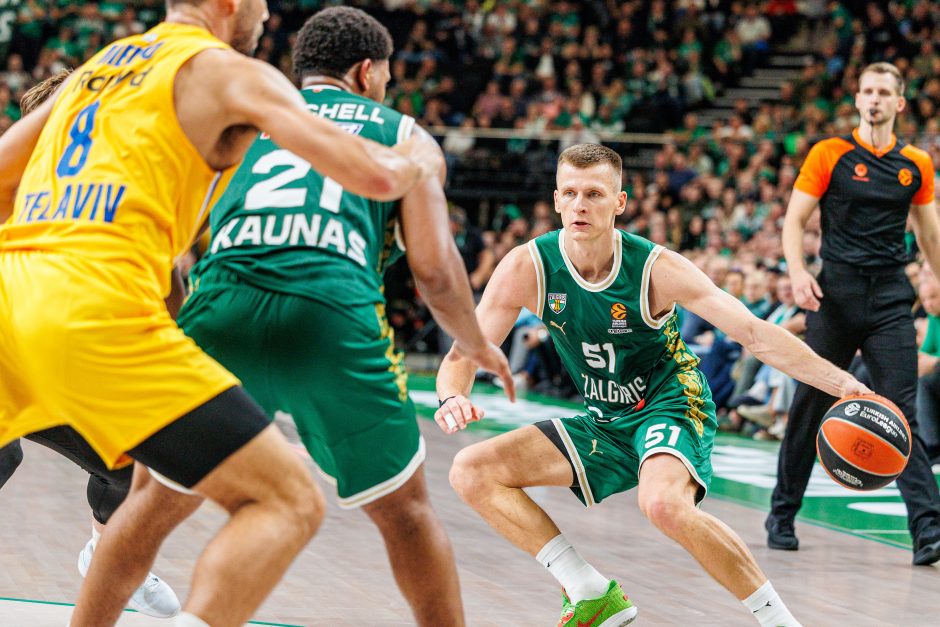 Eurolyga: Kauno „Žalgiris“ – Tel Avivo „Maccabi“ (78:63)