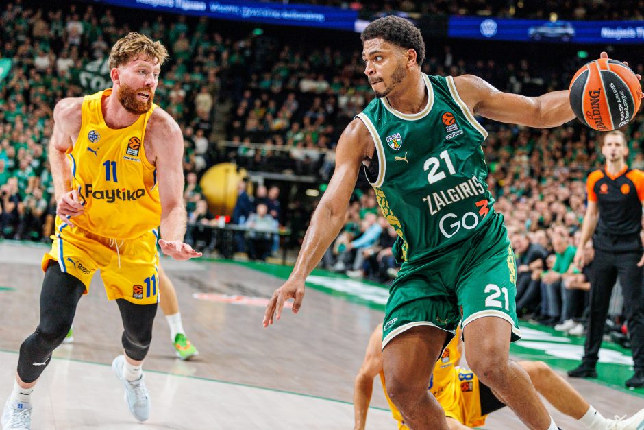 Eurolyga: Kauno „Žalgiris“ – Tel Avivo „Maccabi“ (78:63)