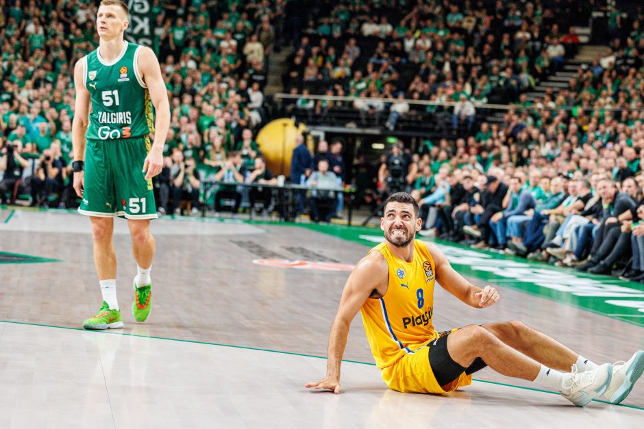 Eurolyga: Kauno „Žalgiris“ – Tel Avivo „Maccabi“ (78:63)