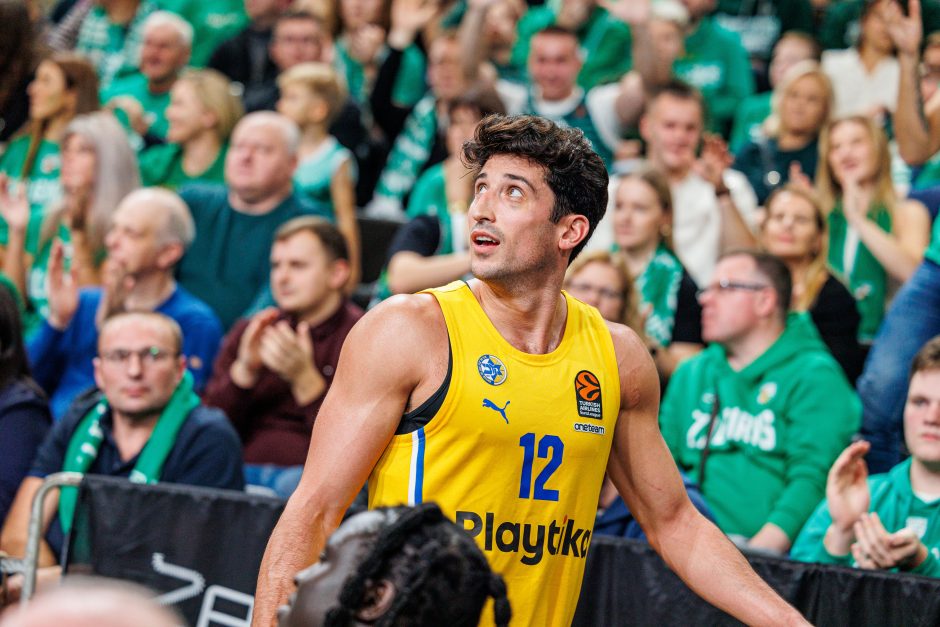 Eurolyga: Kauno „Žalgiris“ – Tel Avivo „Maccabi“ (78:63)