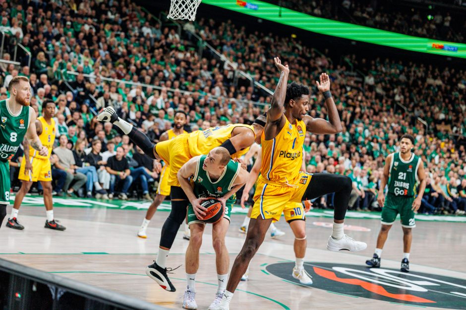 Eurolyga: Kauno „Žalgiris“ – Tel Avivo „Maccabi“ (78:63)